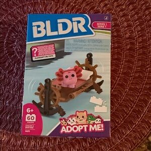 Axolotl Building Set - Pink and Brown